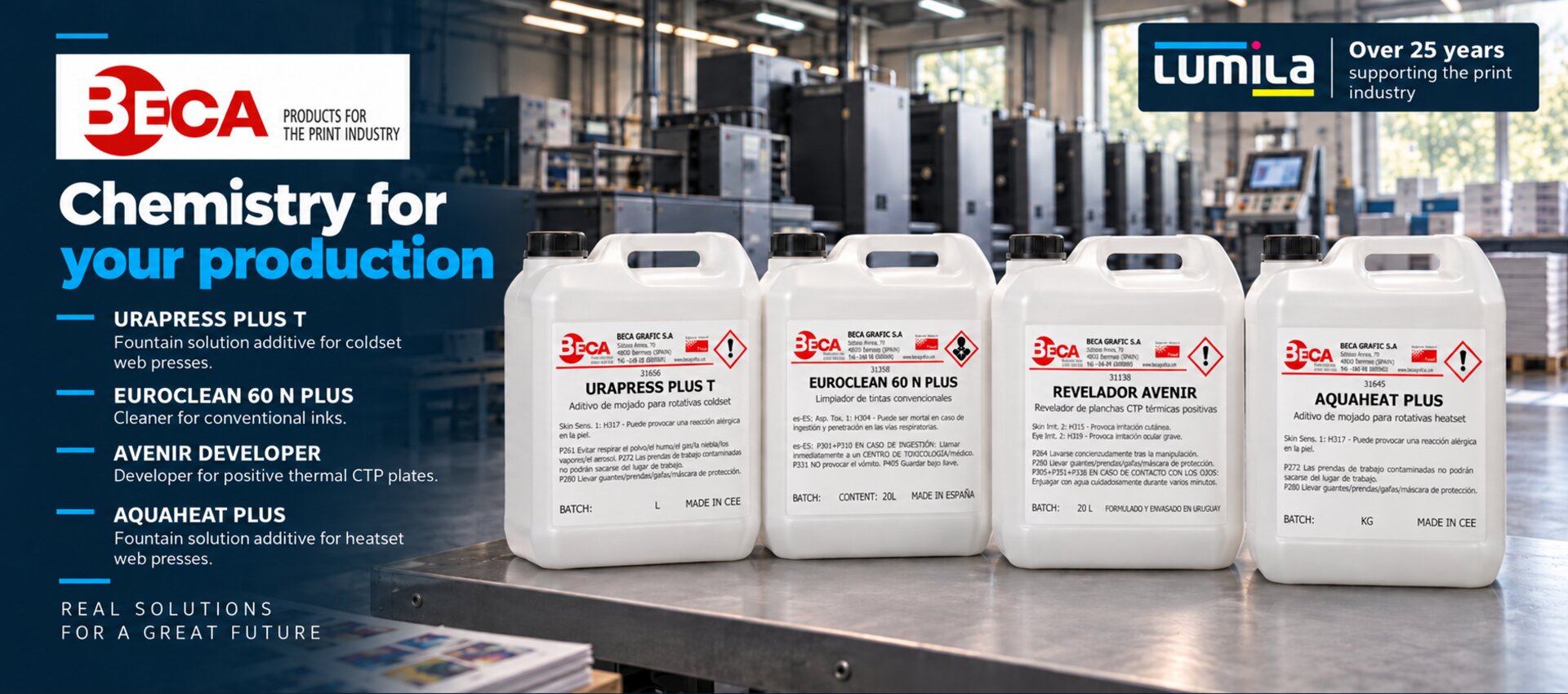 BECA chemistry for print production