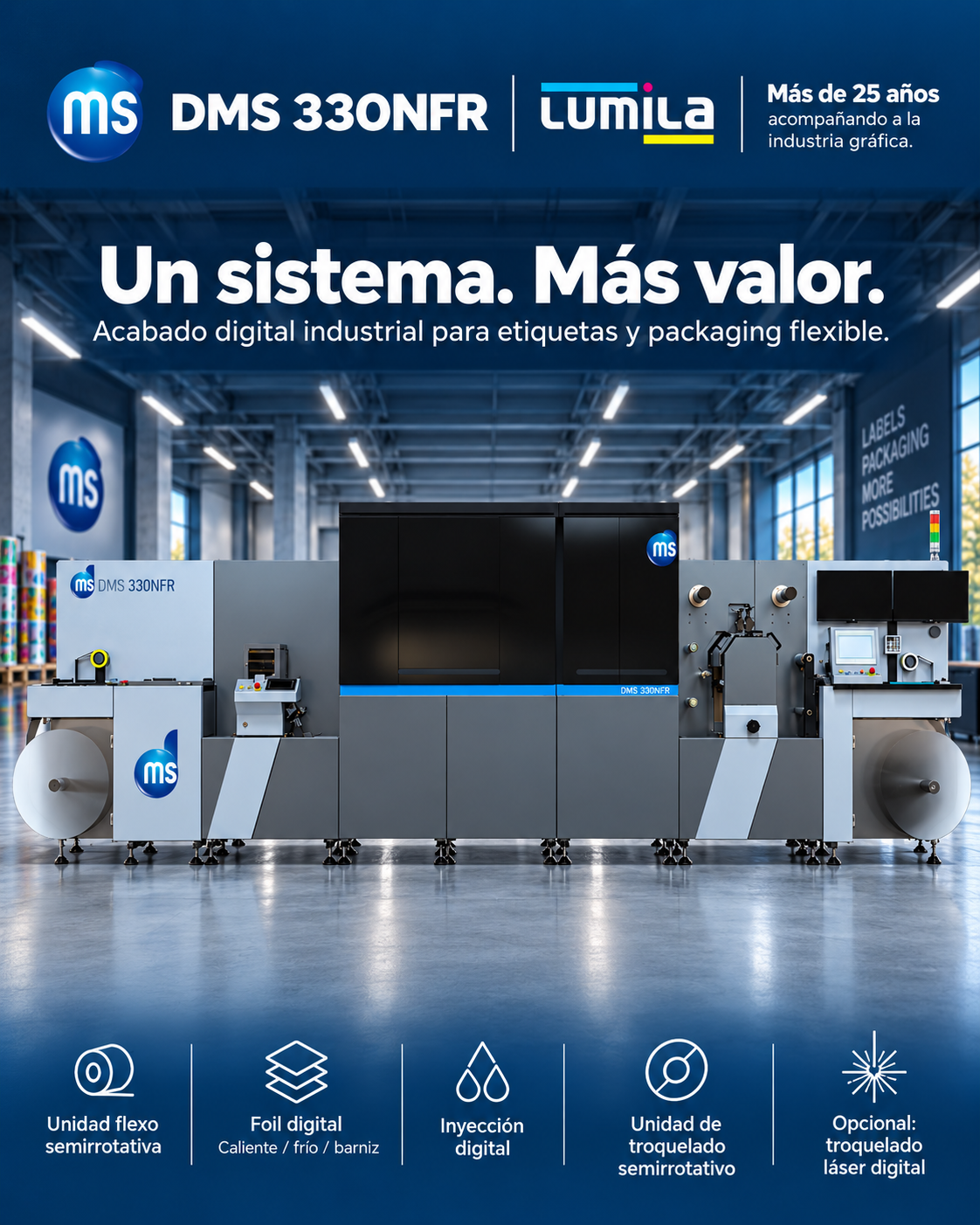 DMS 330NFR ES Celular · Embellecimiento digital