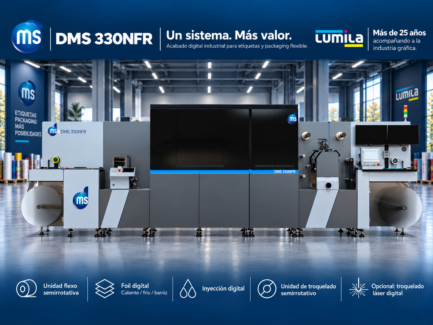 DMS 330NFR ES Tablet · Embellecimiento digital