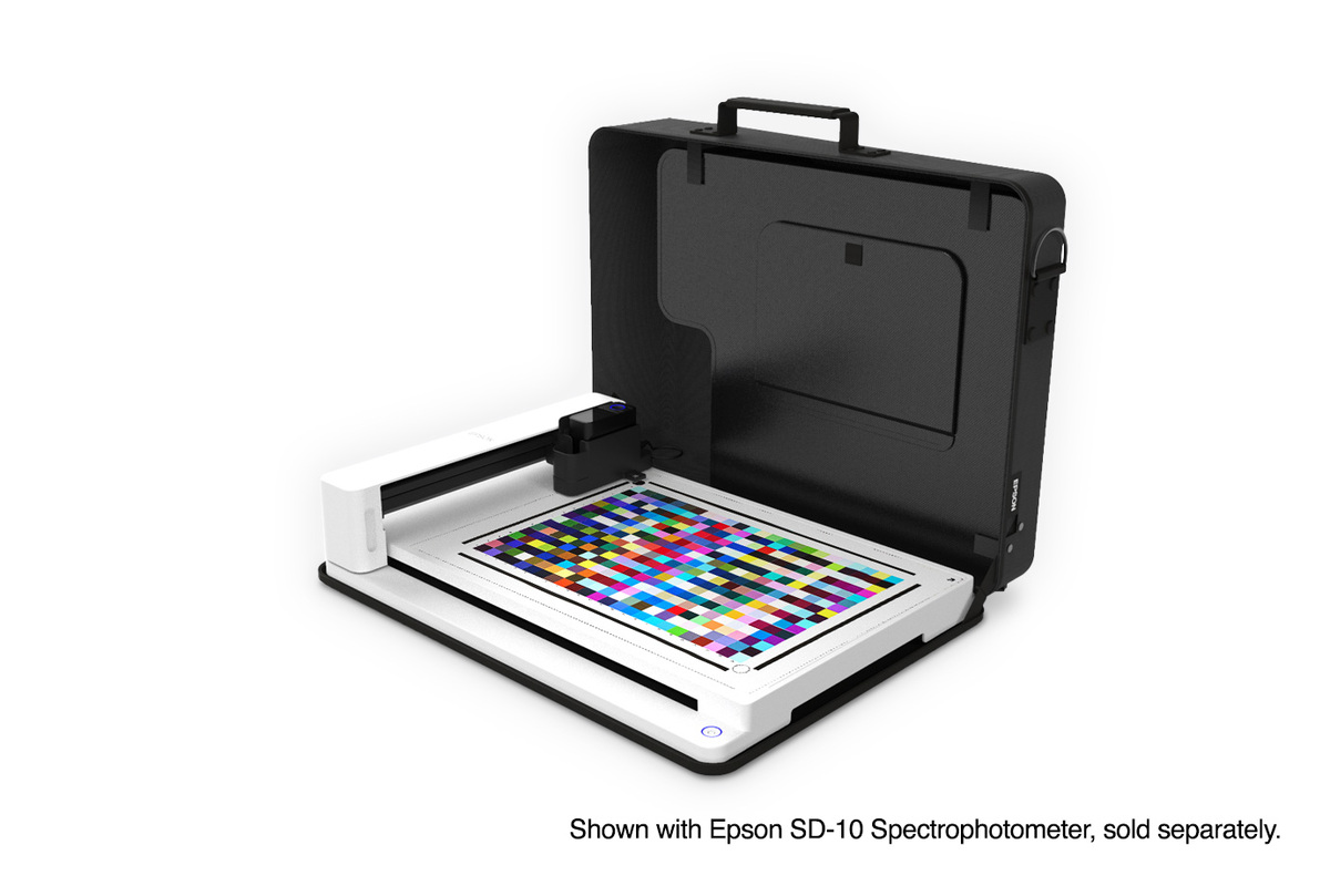 Mesa Epson para lectura automática de cartas de color