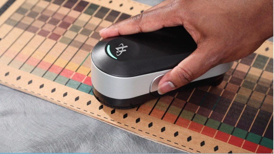 X-Rite i1, foto real del instrumento